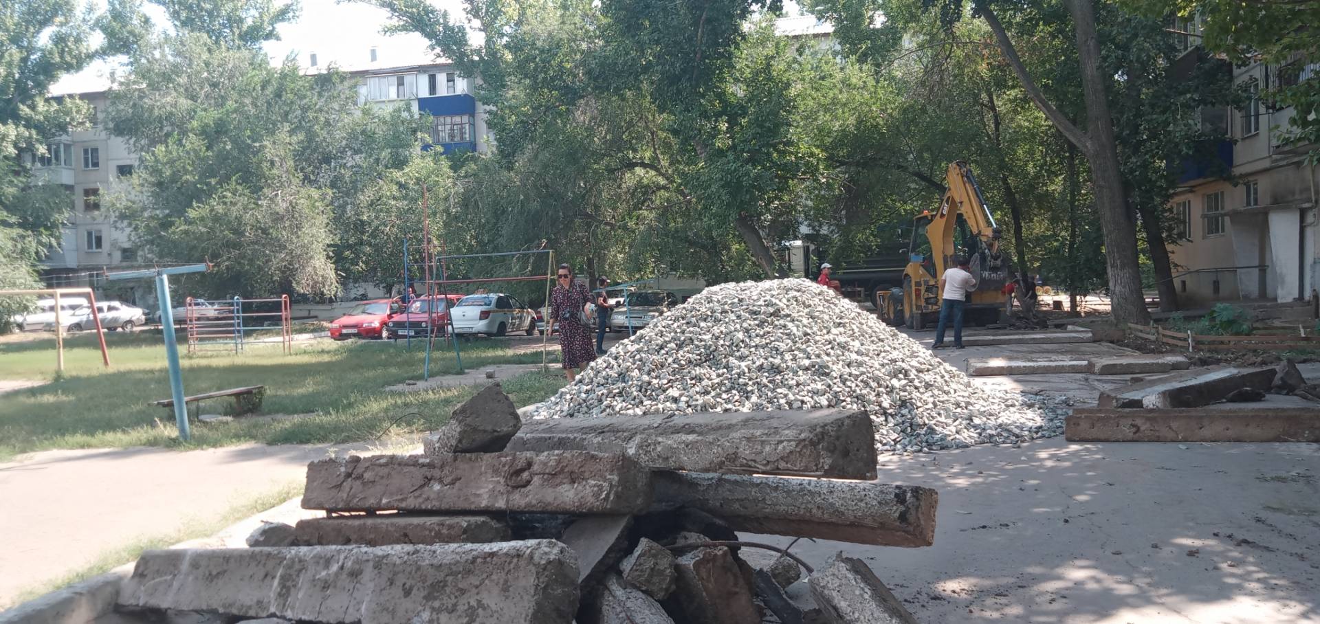 В Уральске дворы домов, где зарегистрированы ОСИ и ПТ благоустроят в первую  очередь ~ Газета «Надежда»